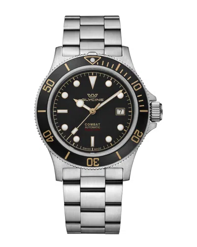 Glycine Combat Sub 42mm Watch In Black
