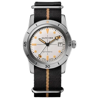 Glycine Sea Kraken Unisex Watch In Black