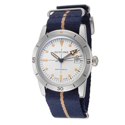 Glycine Unisex Sea Kraken 39mm Automatic Watch In Silver
