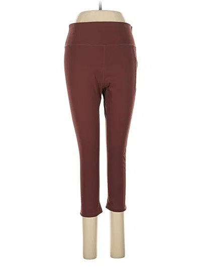 Pre-owned Glyder Active Pants In Brown