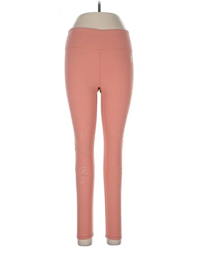 Pre-owned Glyder Active Pants In Pink