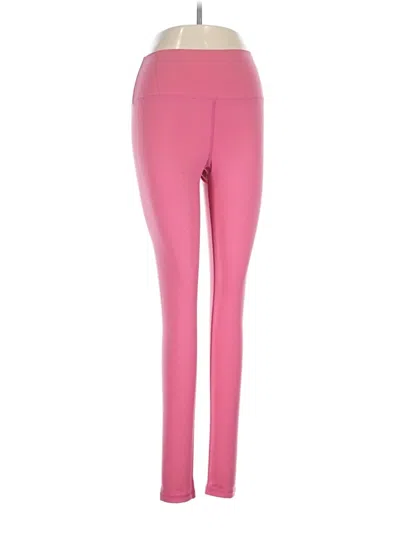 Pre-owned Glyder Active Pants In Pink
