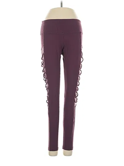 Pre-owned Glyder Active Pants In Purple
