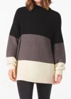 Glyder Aspen Sweater In Black/carbon/oatmilk In Multi