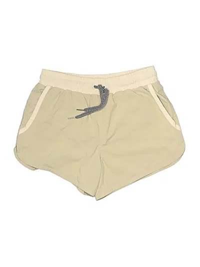 Pre-owned Glyder Athletic Shorts In Tan