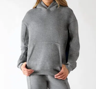 Glyder Buffalo Pullover Hoodie In Carbon Heather In Gray