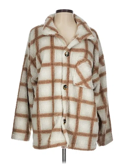 Pre-owned Glyder Cardigan Sweater In Brown