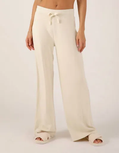 Glyder Cloud Fleece Pant In Oatmilk In Multi