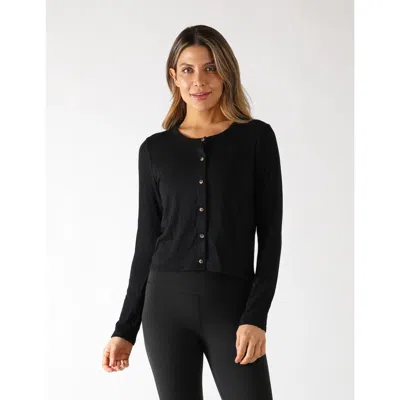 Glyder Dakota Cardigan In Black