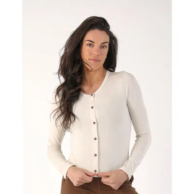 Glyder Dakota Cardigan In Oatmilk