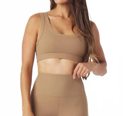 Glyder Ease Bra In Almond In Brown