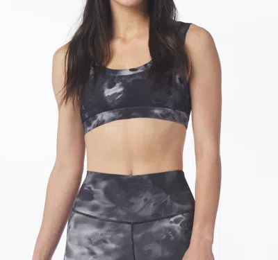 Glyder Ease Lava Dye Bra In Black