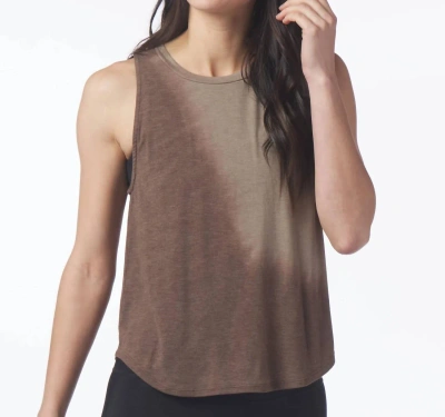 Glyder Electric Tank In Mocha In Brown