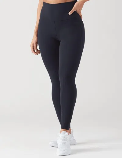 Glyder High Waist Pure Leggings In Black In Blue