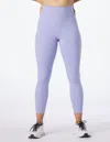 Glyder Sultry Printed Leggings In Lilac Swirl Gloss In Purple