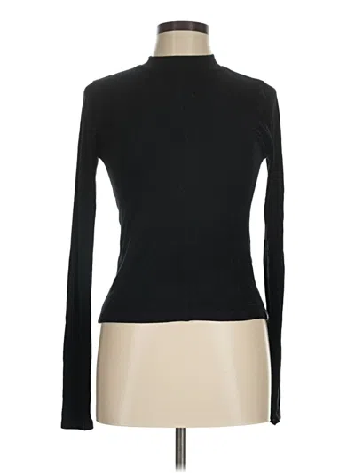 Pre-owned Glyder Long Sleeve Turtleneck In Black