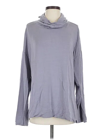 Pre-owned Glyder Long Sleeve Turtleneck In Gray
