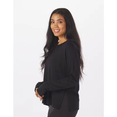 Glyder Lounge Long Sleeve In Black