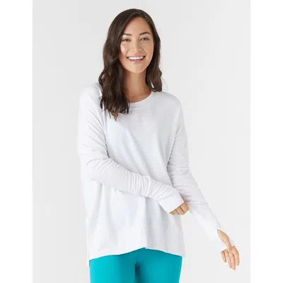 Glyder Lounge Long Sleeve In White