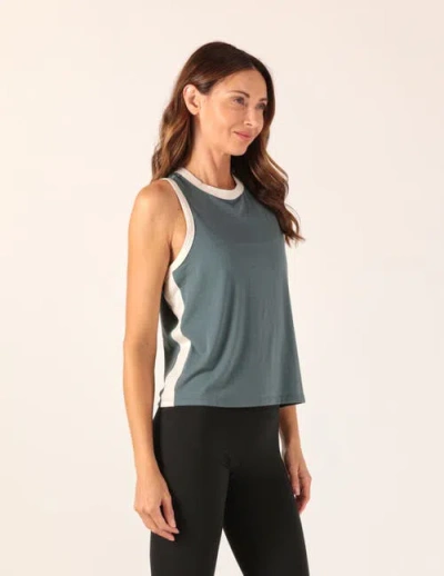Glyder Minimalist Muscle Tank In Green