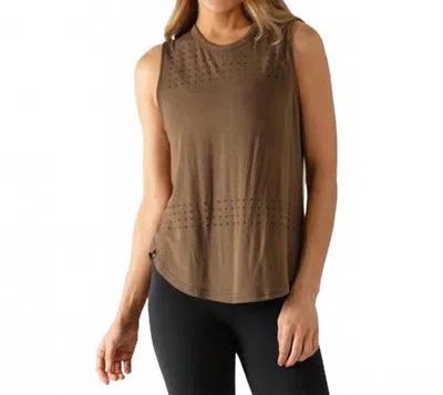Glyder Mood Tank Top In Chocolate In Brown