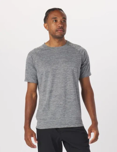 Glyder Motivator Raglan Tee In Black