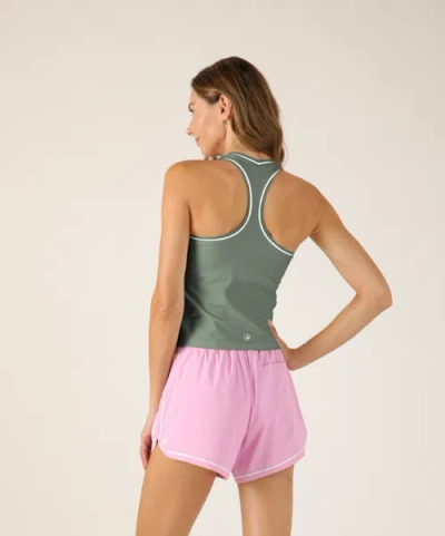 Glyder Notch Skimmer In Green