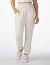 Glyder Powder Stripe Jogger In Oatmilk In Neutral