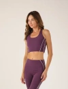 Glyder Power Stride Bra In Purple