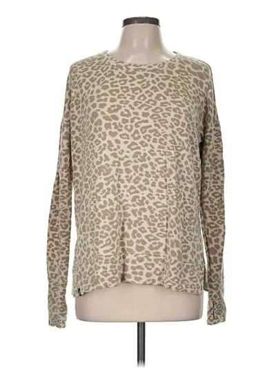 Pre-owned Glyder Pullover Sweater In Tan