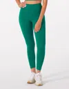 Glyder Pure 7/8 Leggings In Emerald In Green