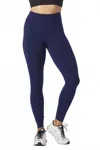 Glyder Taper Print Legging In Indigo Swirl Gloss In Blue
