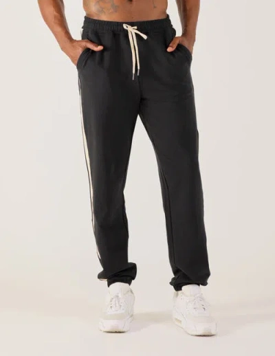 Glyder Retro Sweat Pant In Black