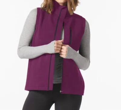 Glyder Scuba Vest In Mulberry In Purple