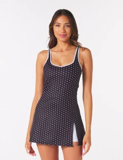 Glyder Sculpt Dress In Blue