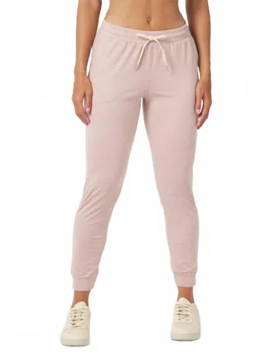 Glyder Serene Jogger In Adobe Rose Marble In Pink