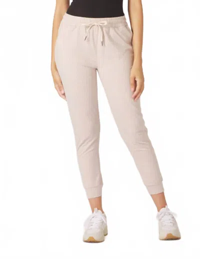 Glyder Serene Jogger In Oatmilk Marble In Neutral