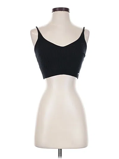 Pre-owned Glyder Sleeveless Top Black Sweetheart Neckline Tops