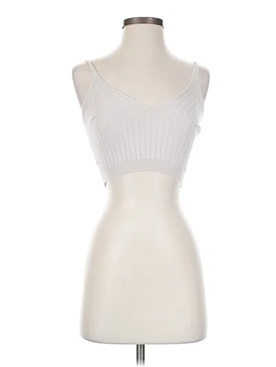 Pre-owned Glyder Sleeveless Top Ivory Sweetheart Neckline Tops