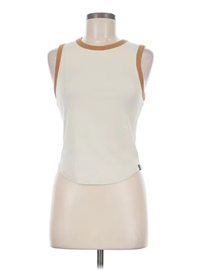 Pre-owned Glyder Sleeveless T-shirt In Ivory
