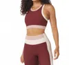 Glyder Socialite Bra In Chestnut/oatmilk/adoberose In Brown