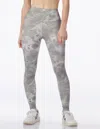 Glyder Sultry Lava Dye Legging In Silver Fog In Gray