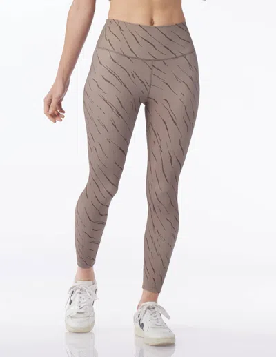 Glyder Sultry Legging: Streaking Tiger In Mocha In Brown