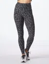 Glyder Sultry Print Leopard Leggings In Black In Multi