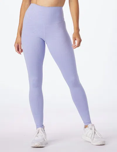 Glyder Sultry Printed Leggings In Lilac Swirl Gloss In Purple
