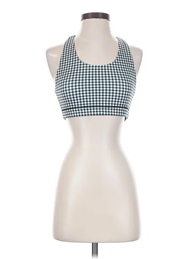 Pre-owned Glyder Tank Top Blue Halter Neckline Tops