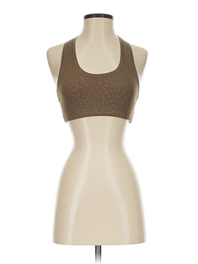 Pre-owned Glyder Tank Top Brown Halter Neckline Tops