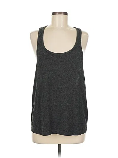 Pre-owned Glyder Tank Top Gray Halter Neckline Tops