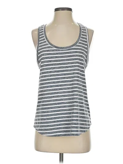 Pre-owned Glyder Tank Top Gray Halter Neckline Tops