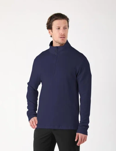 Glyder Thermal 1/4 Zip In Blue
